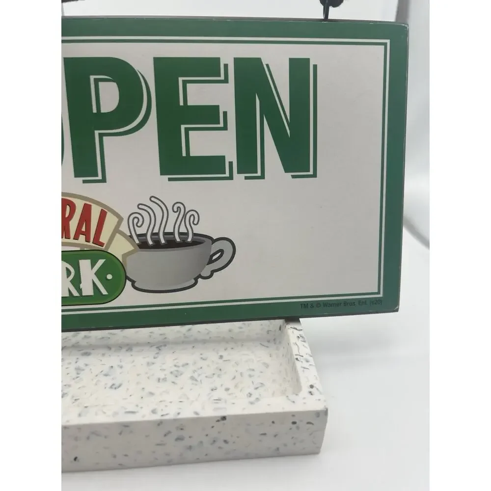Friends Central Perk Reversible Hanging Sign Wall Art | 12 x 5 Inches